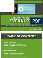 Blogging With Evernote - How To Use Evernote For Truly Productive Blogging