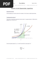 Download Differentiation of Exponential  Logarithmic Functions  from A-level Maths Tutor by A-level Maths Tutor SN13175901 doc pdf