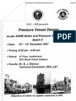 Pressure Vessel Design (CALD Series II Training Material)