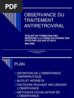 Observance Aux Traitements Antiretroviraux