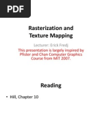 Rasterization Texture