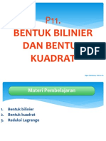 (P11) Bentuk Bilinier dan Bentuk Kuadrat-1.ppt