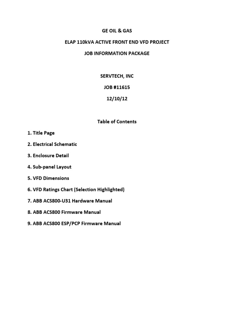 VFD Documents | PDF | Electrical Wiring | Electric Power
