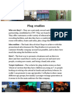 Plug Studios Proposal 