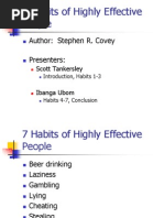 7 Habits of Highly Effective People