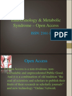 Journal of Endocrinology & Metabolic Syndrome