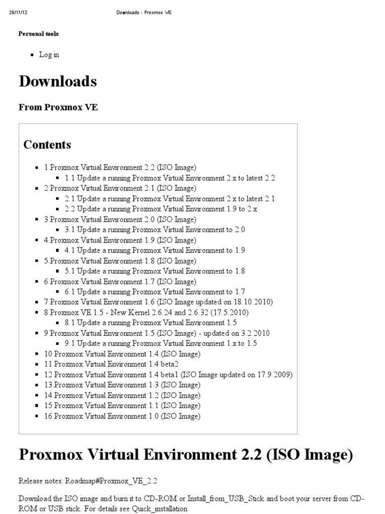 Downloads - Proxmox VE | PDF | Download | Microsoft Windows