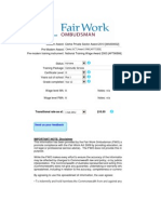 Clerical Trainee Wage Calculator