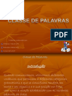 Classe Das Palavras