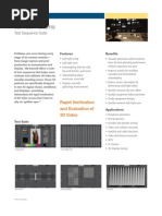 3d Test Patterns