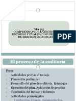 NIA 315 Comprension de La Entidad y Su Entorno y Evaluacion de Riesgo de Errores Significativos