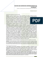 Gestao de Conflitos em Contratos Intern Do Petroleo PDF