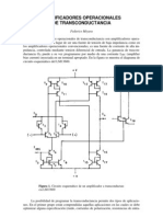 Opam Transconductancia