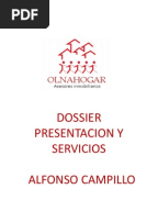 Carta de presentación de Inmobiliaria Caracol 