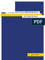 Codigo de Etica Profissional Do Psicologo