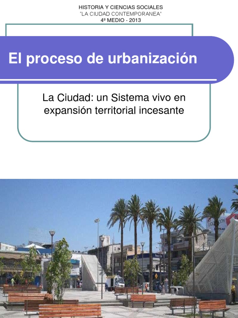 El Proceso de Urbanización PDF