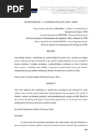 Geodiversidade a Autobiografia do Planeta Terra