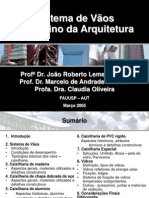 AUT190 - Sistema de vãos no ensino da Arquitetura. 03-2005