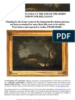 Painting Attributed To Joseph Wright of Derby Not Accounted For More Than 200 Years To Be Sold in West Sussex and Expected To Realise 70,000-90,000