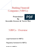 Non Banking Financial Companies (NBFCS) : Presentation by Saurabh Suman & Tarun Rai
