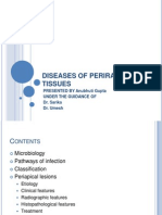 Diseases of Periradicular Tissues