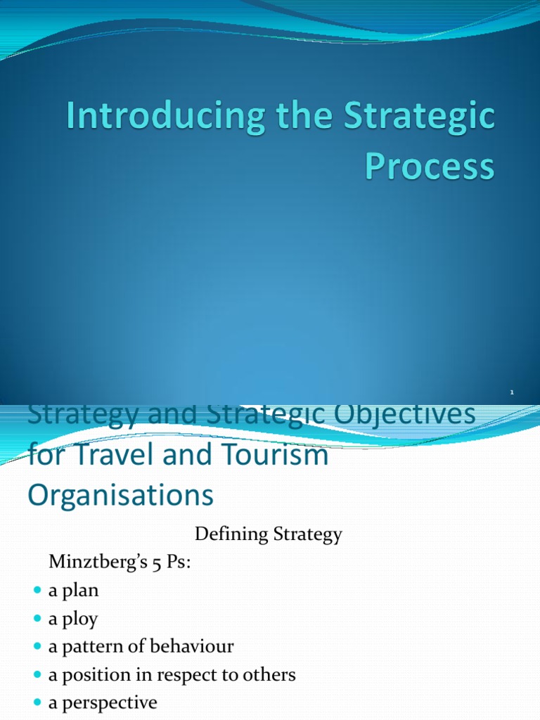 Travel and Tourism Strategy Guide | PDF | Stakeholder (Corporate ...