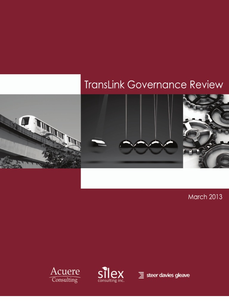 TransLink Governance Insights | PDF | Governance | Public Transport