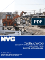 NYC Community Development Block Grant-Disaster Recovery Action Plan A