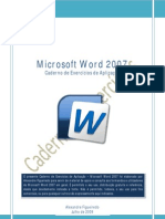 Caderno Exercicios Word 2007