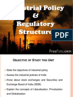 Industrial Policy & Regulatory Structure Guide