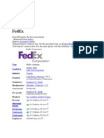 Wikipedia: Fedex