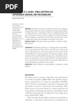 A MEDUSA E O GOZO UMA LEITURA DA DIFERENÇA SEXUAL NA PSICANALISE