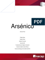Informe Arsenico