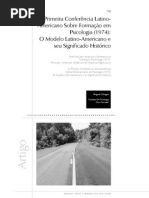 Analisis de La Conferencia_ Latinoamericana en Formacion de Ps.