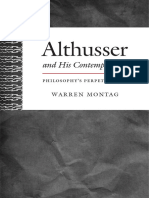 Althusser and His Contemporaries by Warren Montag