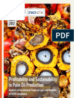 Profitability and Sustainability in Palm Oil Production Update