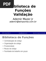 BibliotecaFuncoes-Validacao