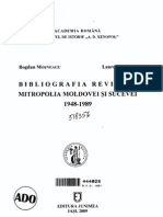 Bogdan Mosneagu - Bibliografia Revistei MMS, 1948-1989 (2009)