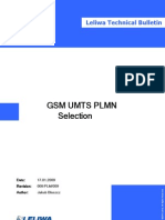 GSM Umts PLMN Selection
