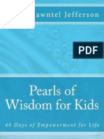 Pearls of Wisdom For Kids: 40 Days of Empowerment For Life by Shawntel Jefferson (Excerpt)