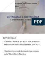 Seminário Bioética Eut e Dist.