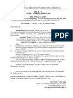 Ley Nº 273 Modifica el Art 8 de la Ley Nº 222 Consulta a los Pueblos Indígenas.doc