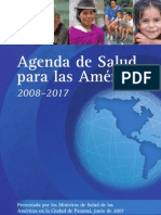 Agenda de Salud para Las Americas 2008 2017 7