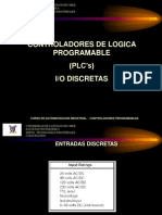 8.1 - PLC's - I - O DISCRETAS