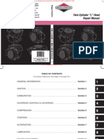 271172 Twin Cylinder L-Head Repair Manual BRIGGS & STRATTON