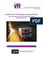 Guidelines for Field Triage