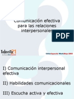 Comunicación efectiva