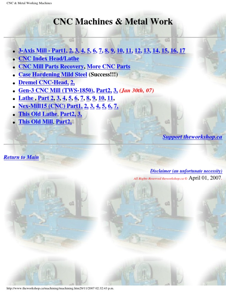 CNC & Metal Working Machines | PDF