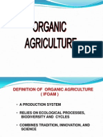 Organic Agriculture Concepts and Principles
