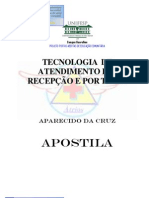 Tecnica de Atendimento Recepção e Portaria - UNIFESP